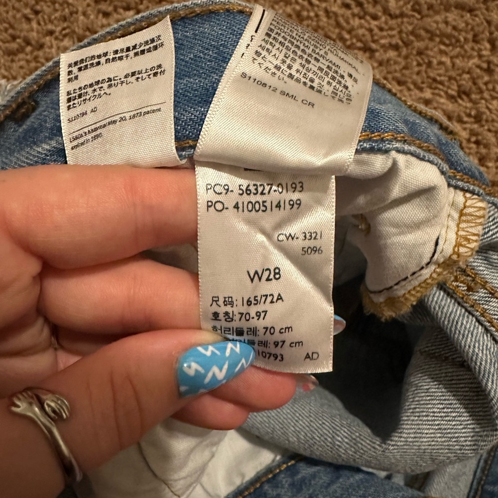 Levi 501 shorts